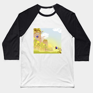 Birds Song Baseball T-Shirt